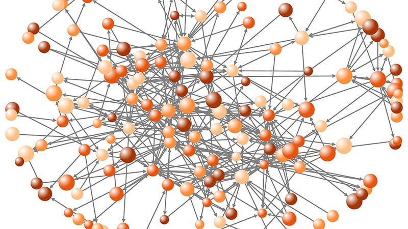 MSM network in Southern India. Network visualization created by Shirish Poudyal.